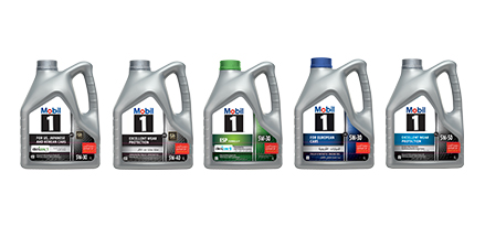 Mobil 1 jerrycans range PV products